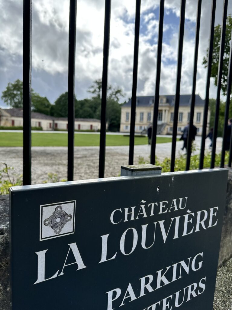 Arrivée Château La Louvière, Jacques Lurton, Trophée Pessac Léognan 2024