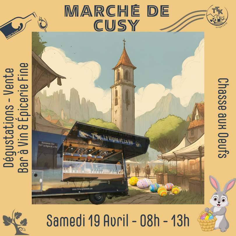 Un marché un peu spécial à l'occasion de Pâques, venez rencontrer vos commerçants ambulants et faire vos courses hebdomadaires, mais venez également profiter d'une chasse aux oeufs pour vos enfants.