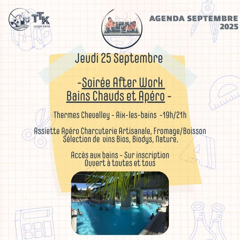Afterwork aux thermes Chevalley