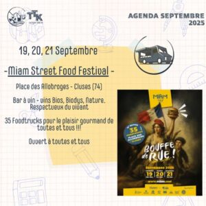 Miam Street Food Festival Cluses 2025